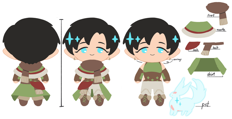 12cm Doll