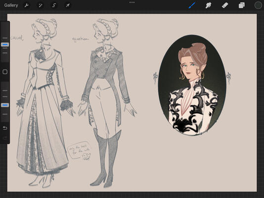[CoS] Sophine { Outfit Exploration
